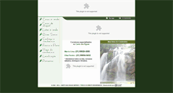 Desktop Screenshot of cantodasaguasimoveis.com.br